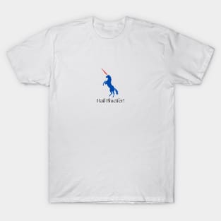 Hail Bluecifer, the devil horse of of DIA! Light shirt T-Shirt